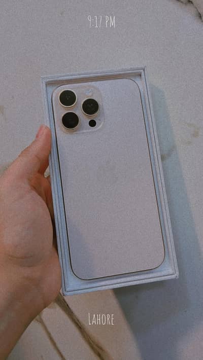 iphone 16 Pro Max PTA HK 256GB