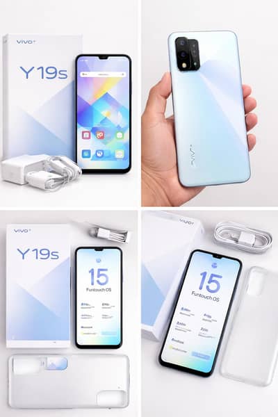 Vivo y19s 7 month warranty 4+4 128gb