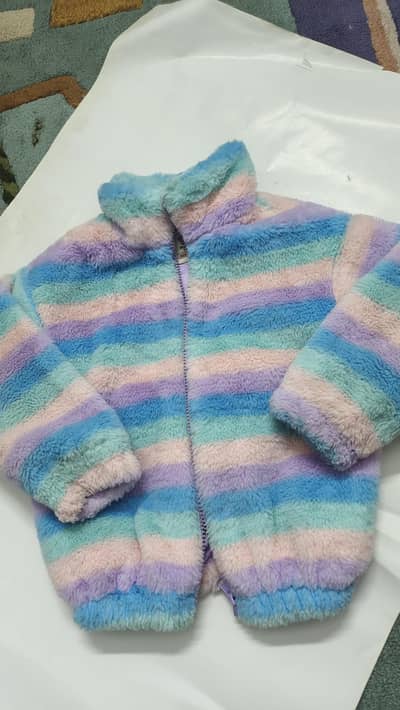 2- Items: Girl imported Puffer Vest and Breakout Sherpa