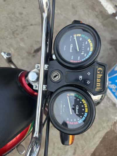 Ghani self start with alloy rim  2021 model condition is new