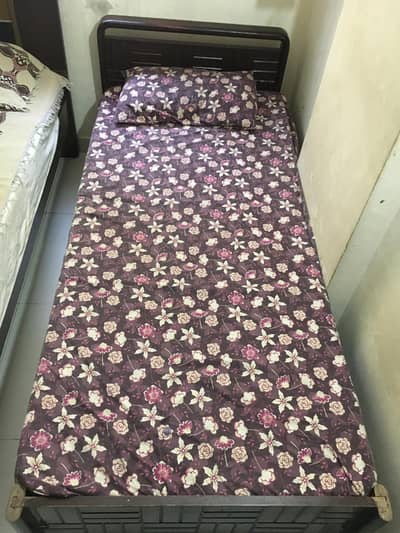 Single Bed with Mattress