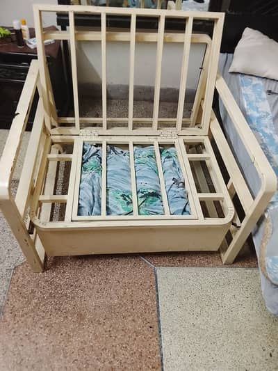 Sofa bed single iron