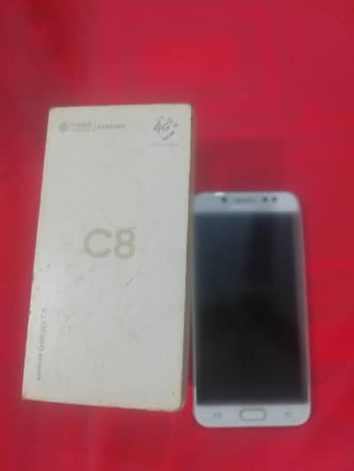 sumsung c8 all ok with box