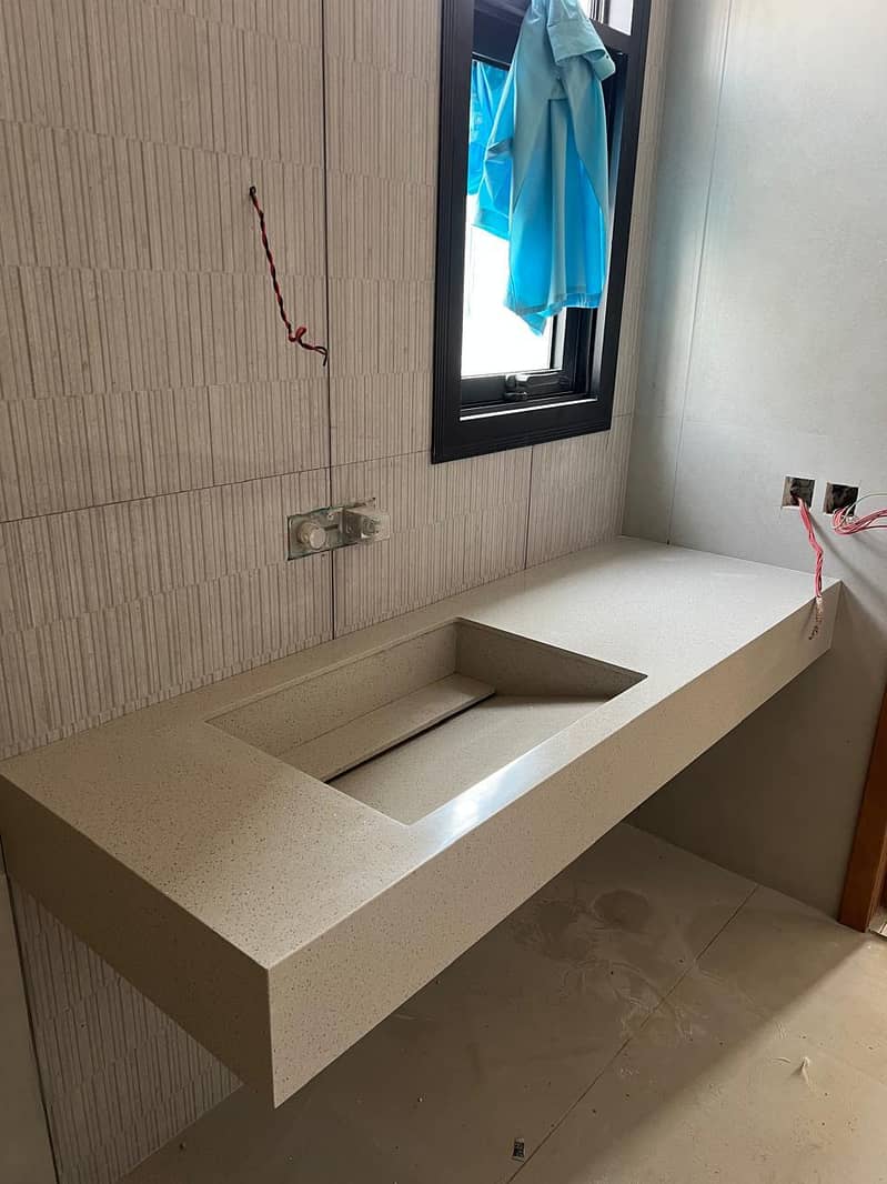 Corian Vanity 4