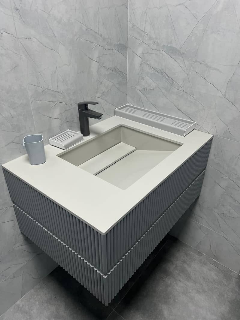 Corian Vanity 7