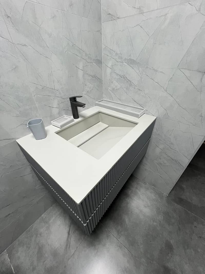 Corian Vanity 8
