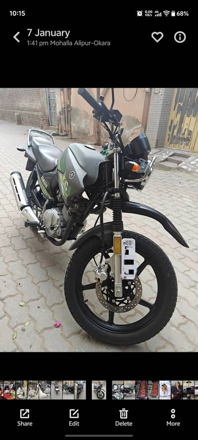 Yamaha Ybr 125g brand new condition