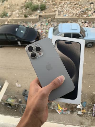 Iphone 15 pro max 256 FU