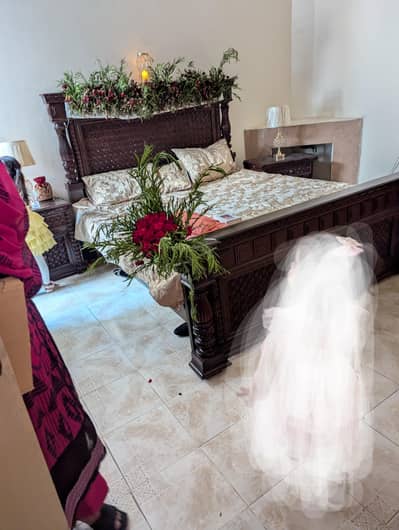 King Size Pure Chinyoti Complete bed set