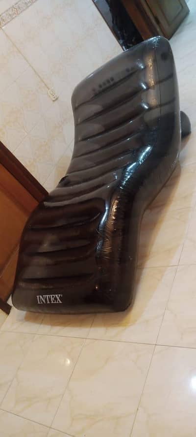 comfortable air sofa with manual air pump