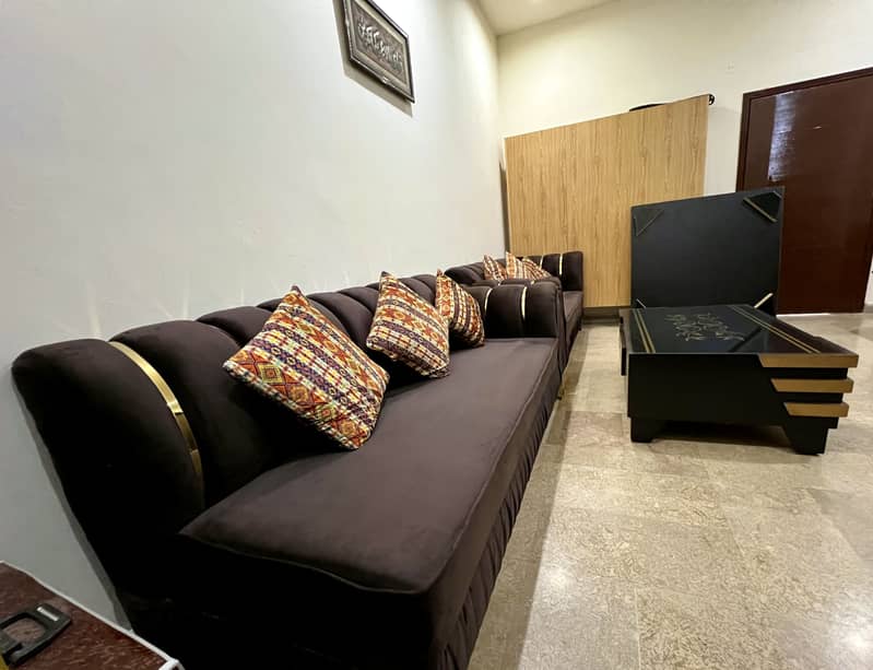 Sofa Set With Center Table 2