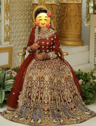 Barat Lehnga - Elegant Design