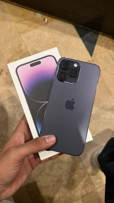 I PHONE 14 PRO MAX DEEP PURPLE 86 HEALTH NON PTA