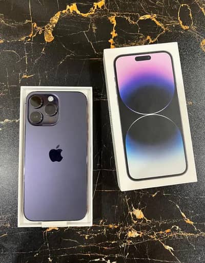 Apple iphone 14 Pro Max max Complete Box Urgent Sale Connect Wtp No