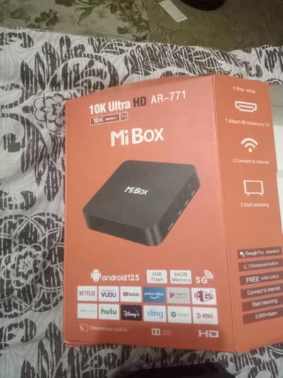 Android TV Box 10k ultra HD Model (AR-771)