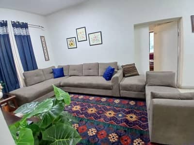 L-shaped sofa (7seater) + Dewan