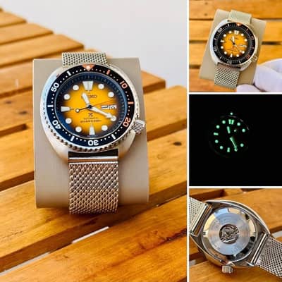 Seiko Rado Tissot Hamilton Oris Diver watch Watches Now avaiable