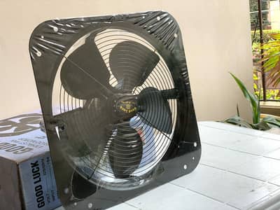 Good luck fans 1 year warranty 12 inch