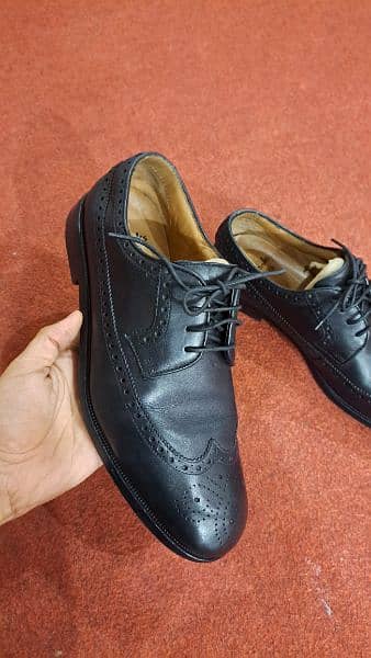 Clarks leather formal shoes
