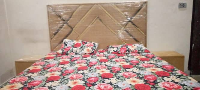 Bed side table and dressing