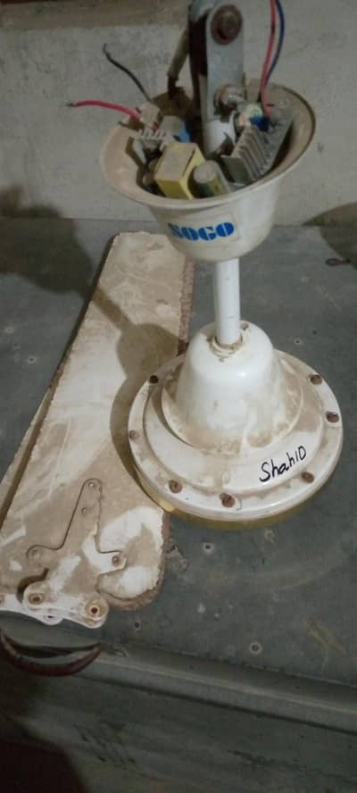 barish m pani gya h fane band h Ac Dc fane