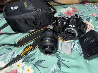 Nikon D5300 with 18-55mm