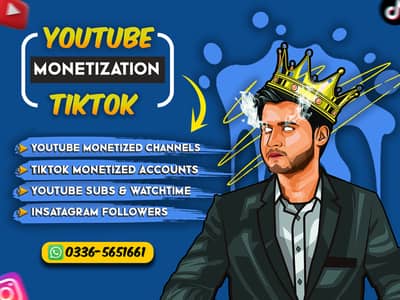 I Will Complete Your YouTube Channel Monetization Requirements