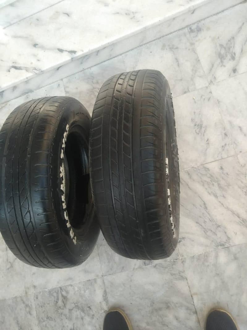 Two tyres 165/70 R12 - Tyres - 1111649298