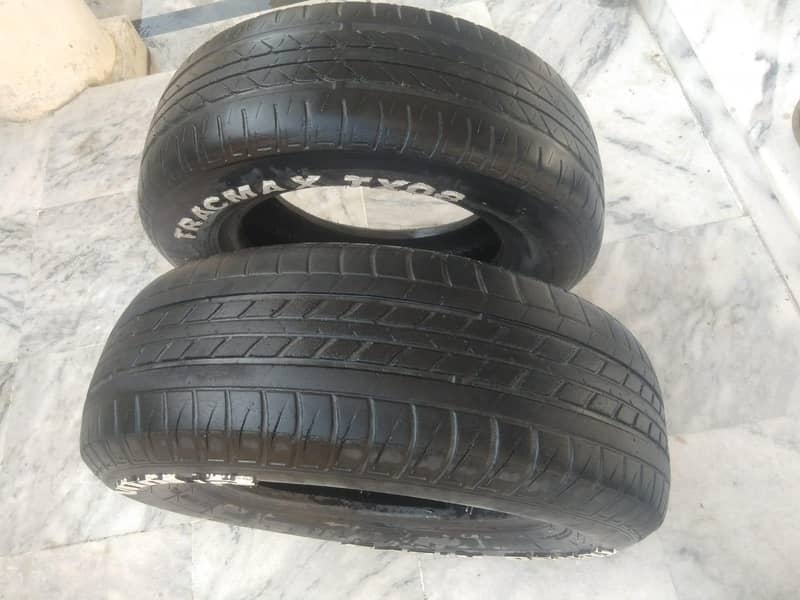 Two tyres 165/70 R12 - Tyres - 1111649298