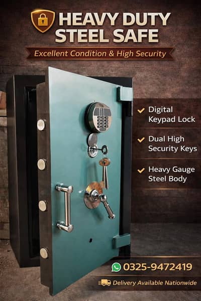 HAEVY DUTY SAFES TIJORI SAFE FIREPROOF SAFE GUN SAFE IN PAKISTAN