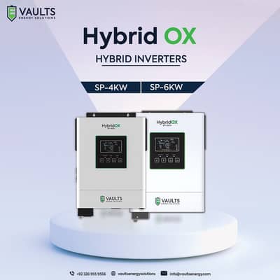 HYBRID Solar Inverters 4KW & 6KW