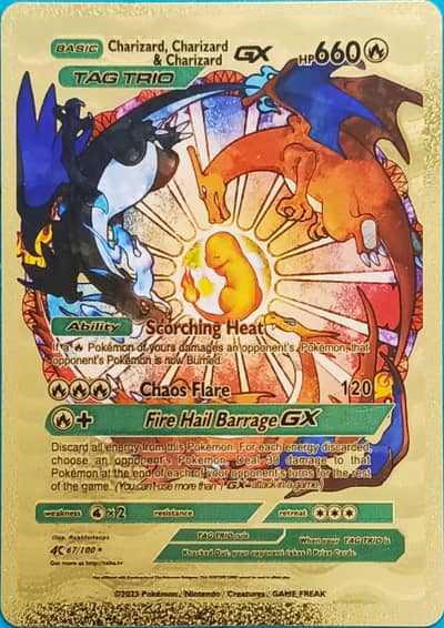 Charizard Charizard & Charizard Tag Trio GX