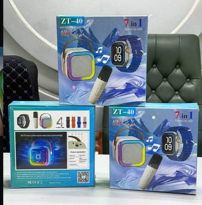 Zt40 7/1 with Mic Speaker with Charger and Straps