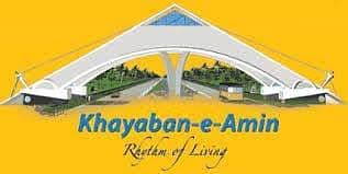 1 kanal pair plot for sale block S khayaban-e-amin Lahore