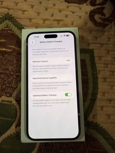 14 Pro max pta approved BH 88% 128Gb LLa dual E-sim