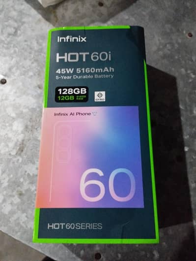 infinx hot 60i 6+6 128 box sat hai chajar ni hai