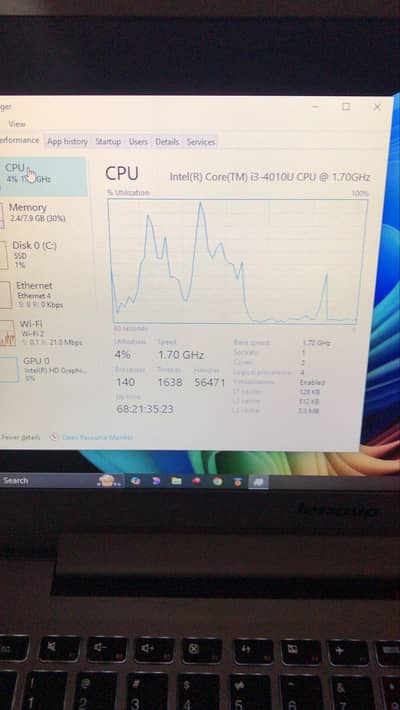 lenovo slim laptop 4th genration