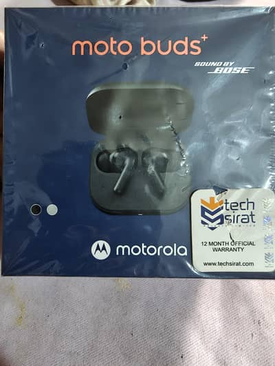 Motorola buds + by BOSE original Brand new