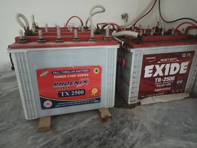 Exide TR 2500 and Phoenix TX 2500