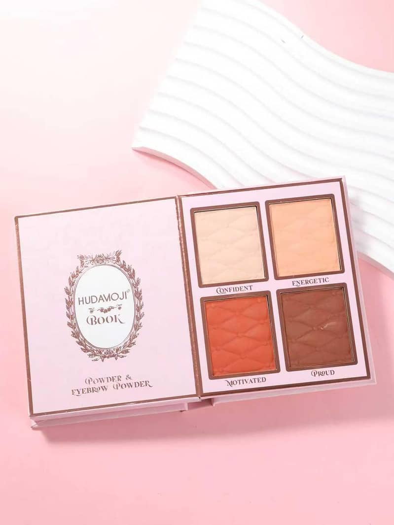 spring soon foundation. hudamoji makeup palette. naughty makeup 1