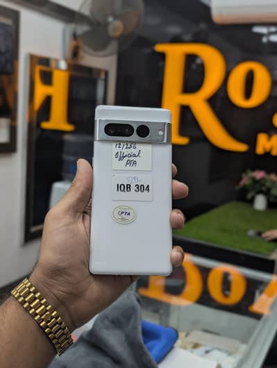 Google pixel 7pro 12/256 official pta approvef waterpack available