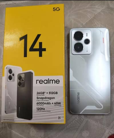 Realme 14 512/12 with complete box