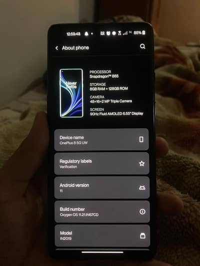one pluse 8 5g uvw