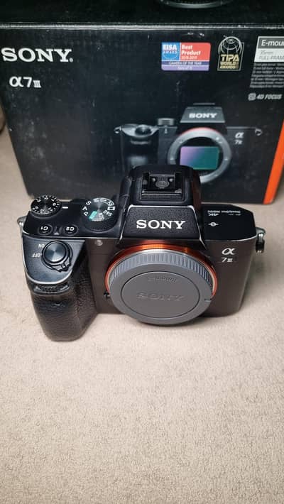 Sony A7iii with box