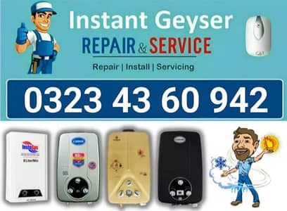 Instant Gas Geyser Repair & Services By Expert Lahore 0323-4360942