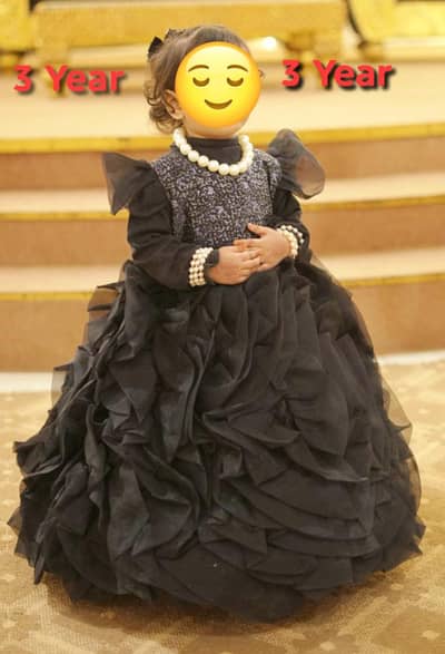 Frok with can can 3 & 6 Years