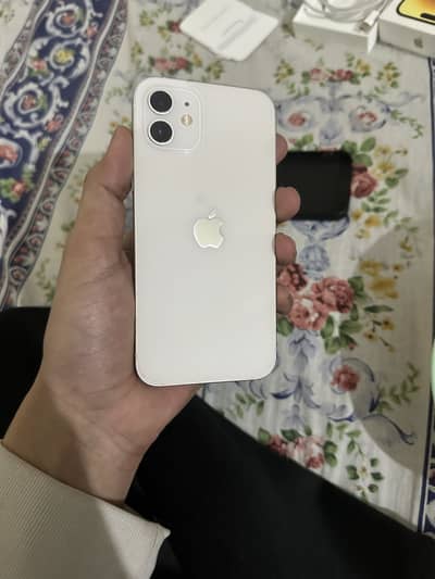 Iphone 12 PTA Approved (White) 128 gb