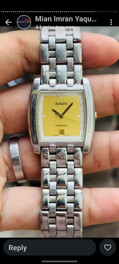 RADO Florence Swiss Original