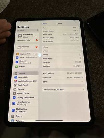 Ipad pro M4 chip