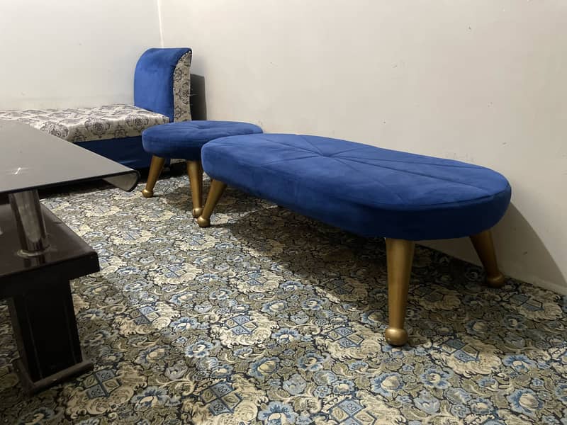 Sofa set chairs table 1